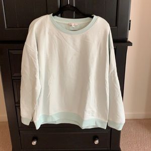 Women’s American Eagle heathered mint sweatshirt